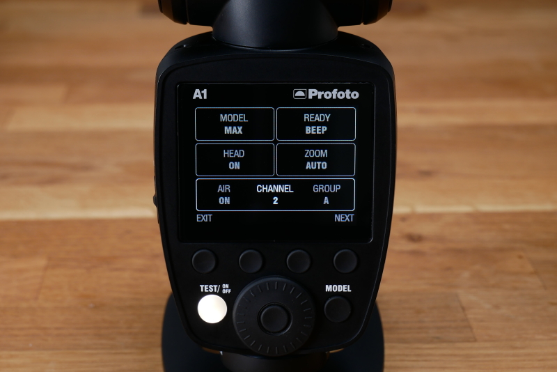 メニュー画面の一例。シンプルで見やすい