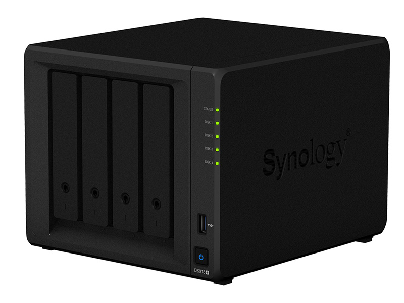 Synologyの新製品の一つ、Plusシリーズ DS918+