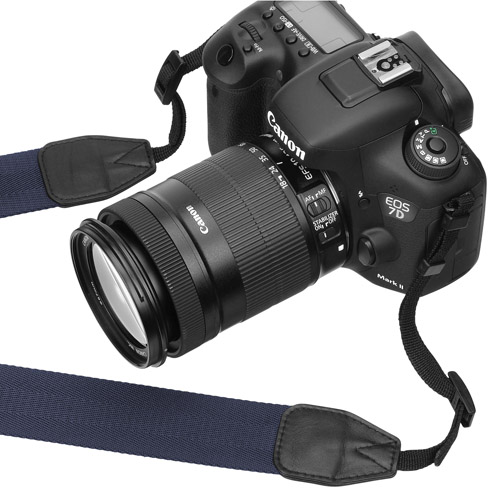 ハクバ ルフトデザイン ツイルネックストラップ 38 ネイビー