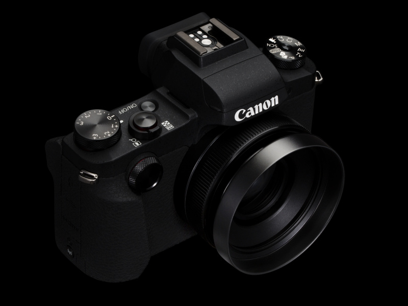 レンズフードLH-DC110装着例