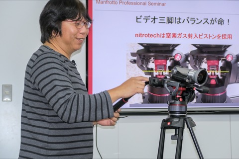マンフロット、業界初「窒素封入ピストン」採用のビデオ雲台