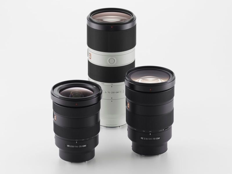 参考：ソニーGマスターレンズの一部