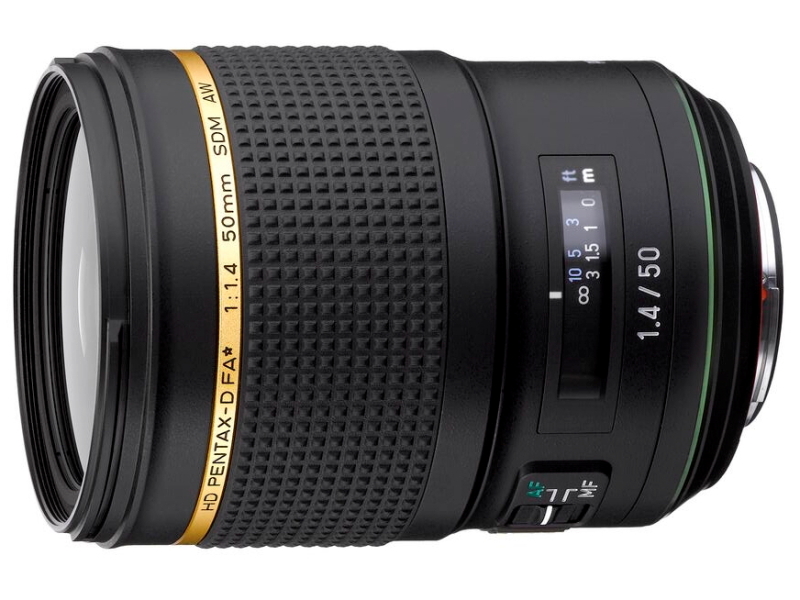 HD PENTAX-D FA★50mmF1.4 SDM AW（仮称）