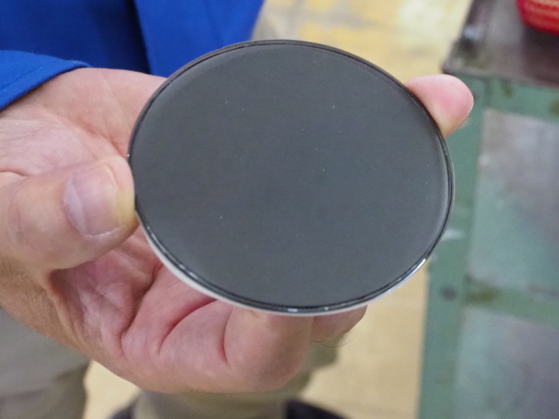 目的の外径に揃った。