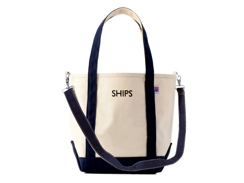 シップス オリジナル キャンバス トートバッグ