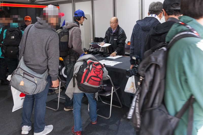 多くの人が訪れたシグマブース