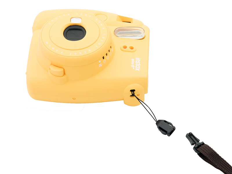 チェキ取り付け例（アダプター使用）