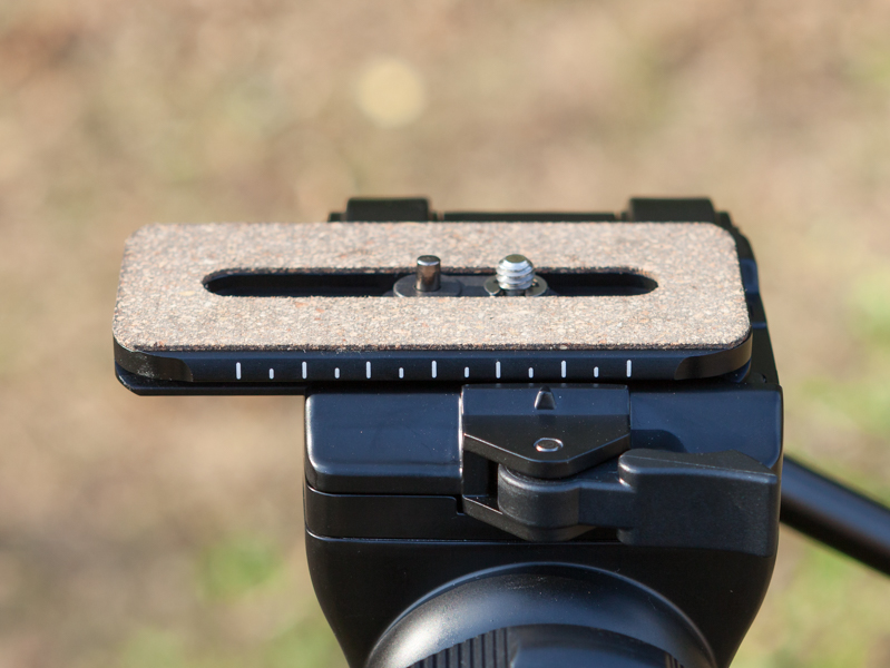 こちらは最も奥にしたところ。シュープレートは、別売でロングバージョンも用意されている。