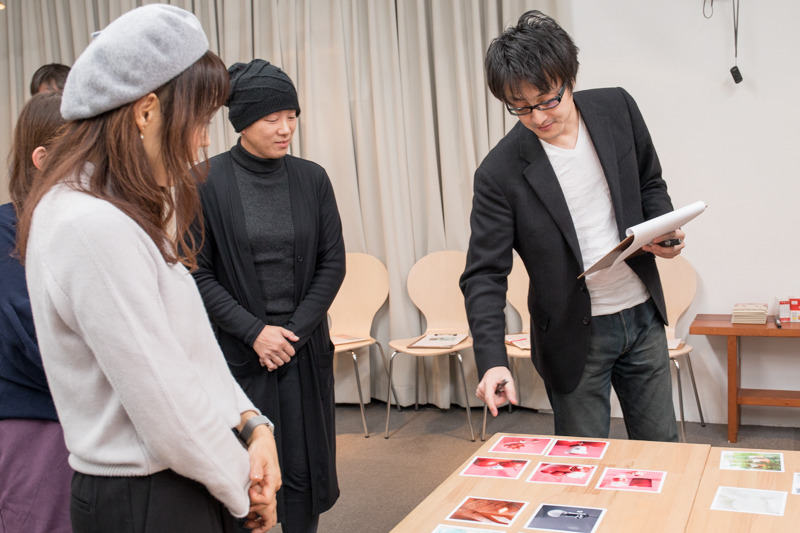 筆者も講評していただいた。