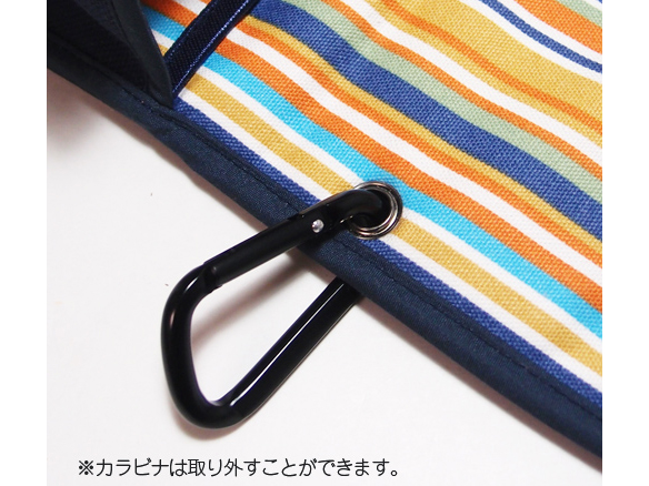 カラビナ付属モデルも用意