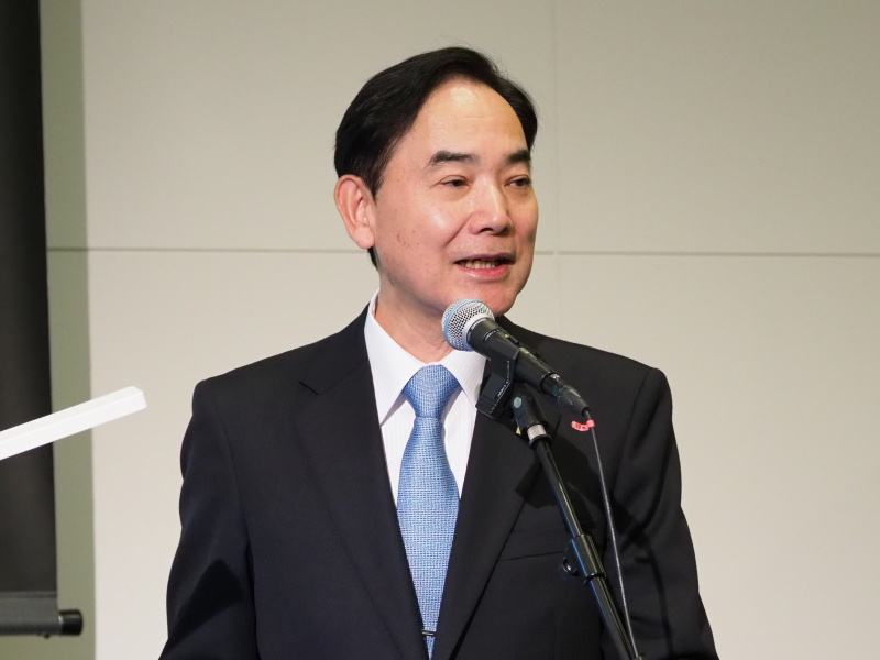 一般社団法人カメラ映像機器工業会（CIPA）代表理事会長の牛田一雄氏