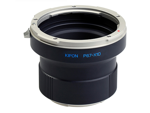 ハッセルブラッド　C50mm PENTAX645 アダプター付 Fotodiox P645-XCD（ペンタックス645マウントレンズ