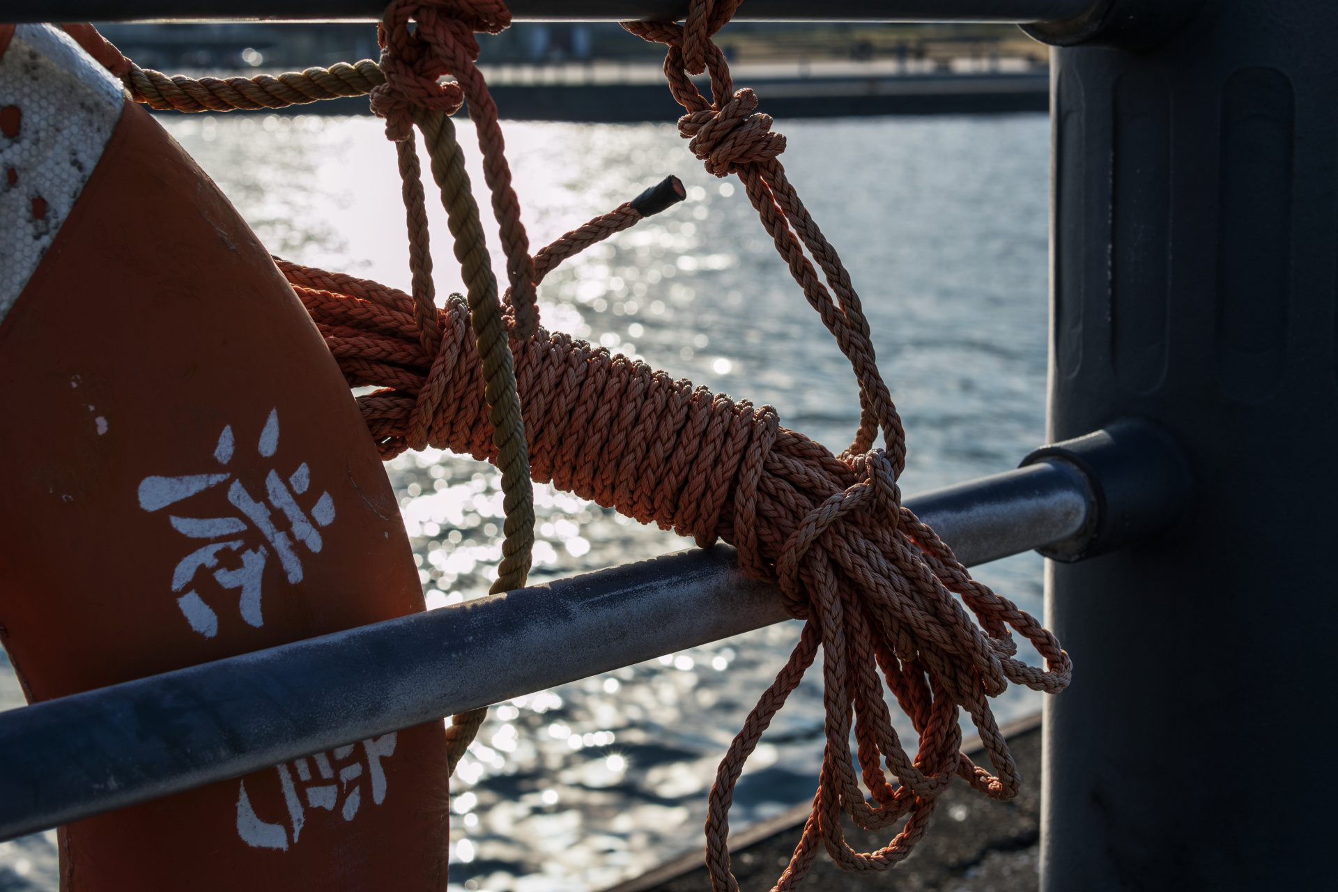 このロープの質感。手触りが伝わってきそうな描写力だ。ライカTL2 / ISO100 / F5.6 / 1/640秒 / WB:オート