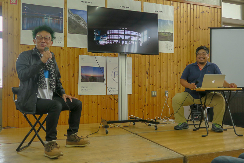 ケント白石さん（左）、井上浩輝さん（右）