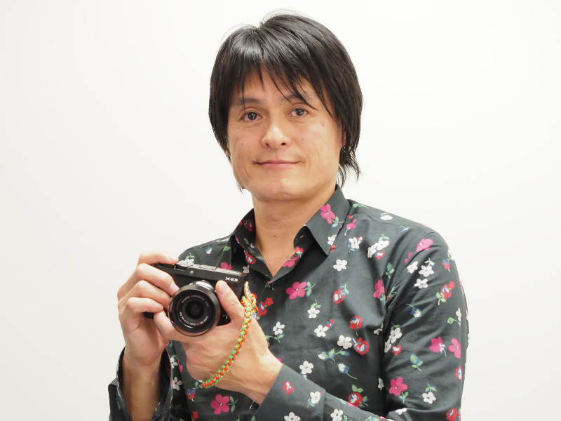 佐々木啓太さんとご愛用中のFUJIFILM X-E3。