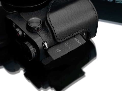イタリアンレザー使用のキヤノンPowerShot G1 X Mark III用ボディ