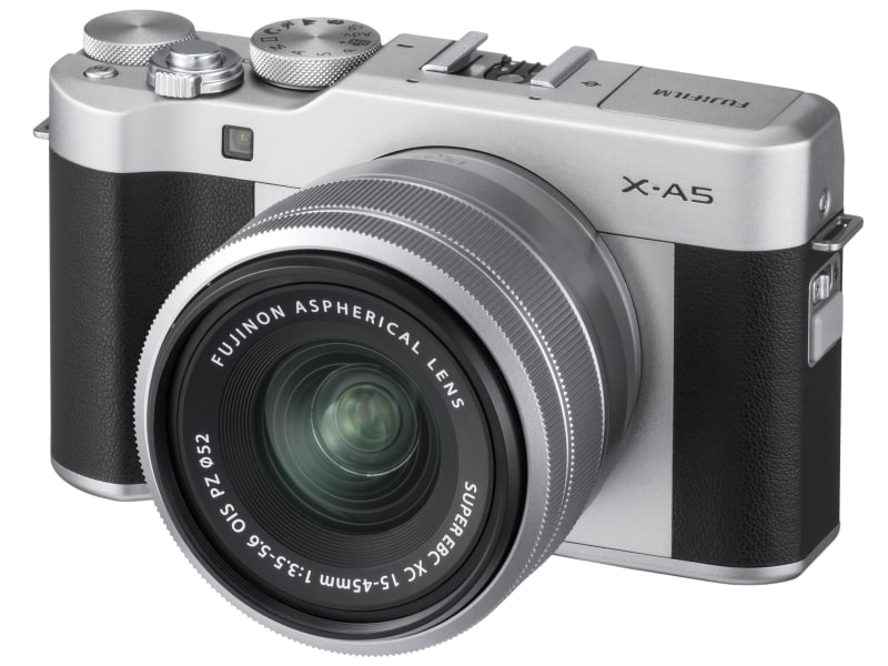 FUJIFILM X-A5への装着例