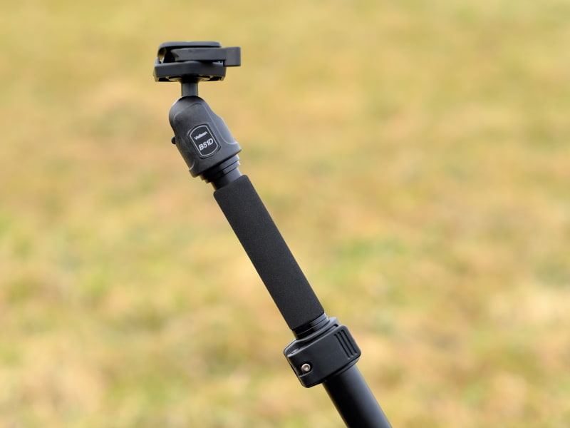 110mmの延長棒を装着した図。