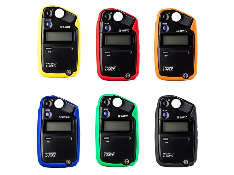 限定ラバージャケットを装着したフラッシュメイト L-308X