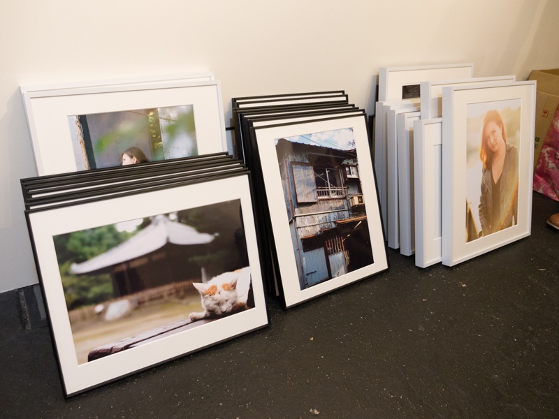 額装が完成した。