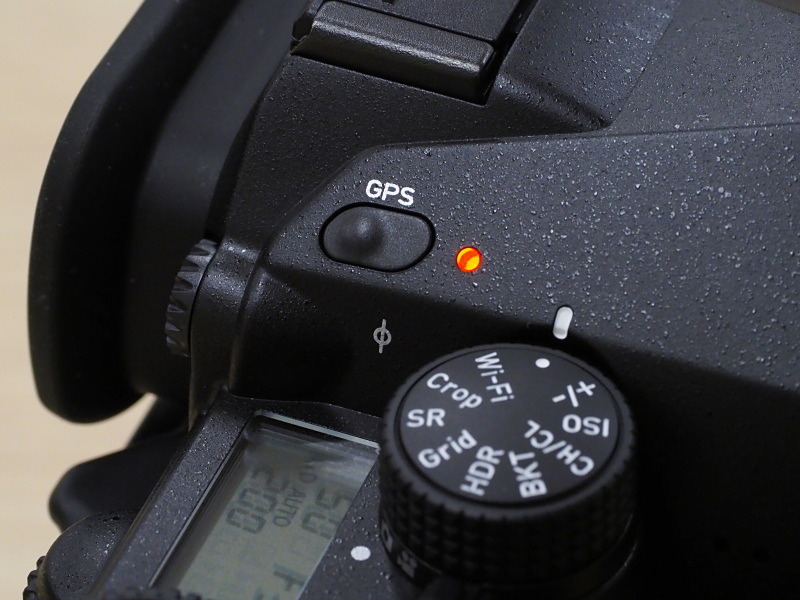 GPS内蔵のため、カメラ単体でアストロトレーサーを楽しめる。