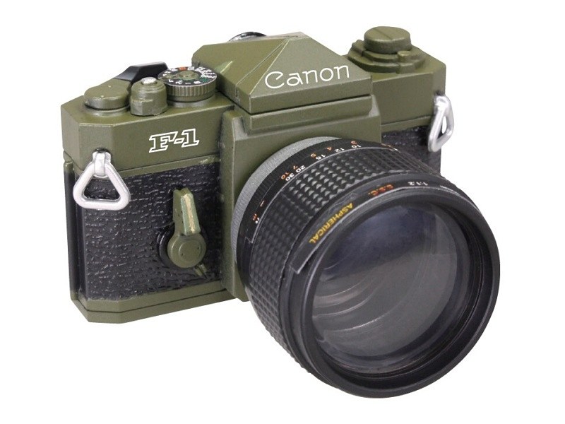 F-1 OLIVE DRAB +FD85mm F1.2 S.S.C.アスフェリカル（ミニチュア）