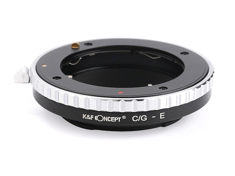KF-CGE（コンタックスGマウントレンズ → ソニーEマウント変換）