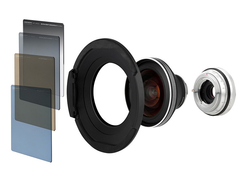 Naiad 3.8/15 Art Lens + Neptune Convertible Lens Base + フィルター（税込9万2,400円）