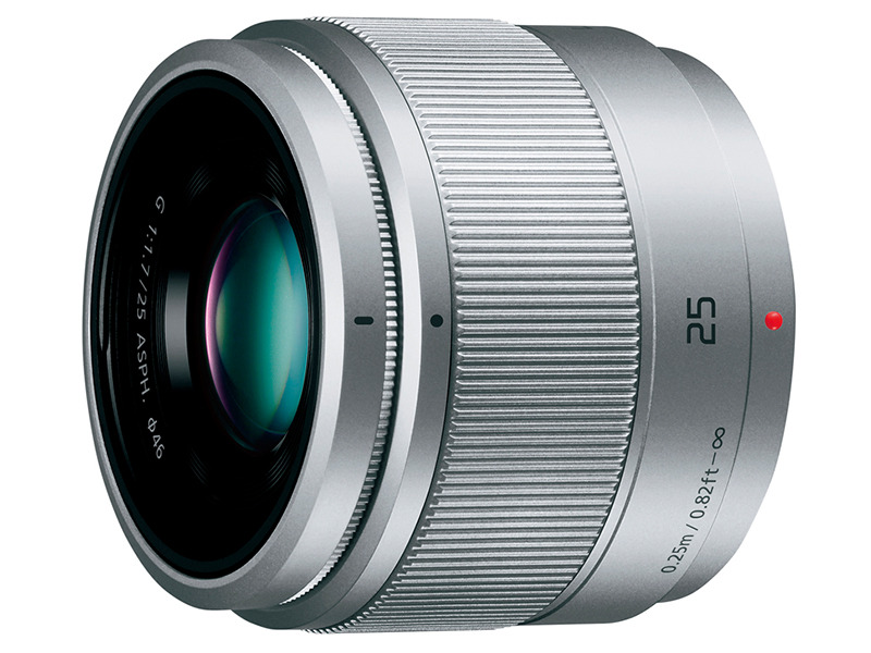 単焦点レンズのLUMIX G 25mm / F1.7 ASPH.
