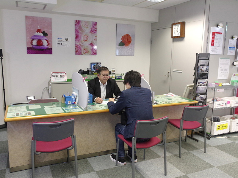 リコーイメージング修理サービスセンターの窓口。