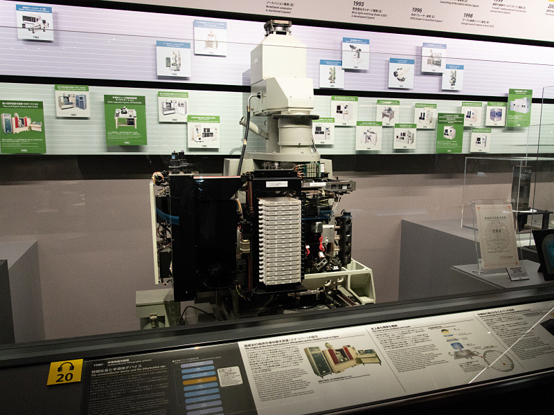 参考：ミュージアムの奥に常設されているステッパー。