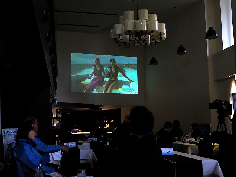 天王洲アイルのザ・クルーズクラブ東京で開催されたSea-Style説明会の様子。