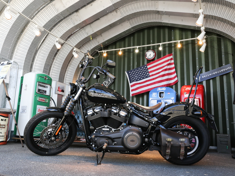 いかにもアメリカンな雰囲気を演出している。