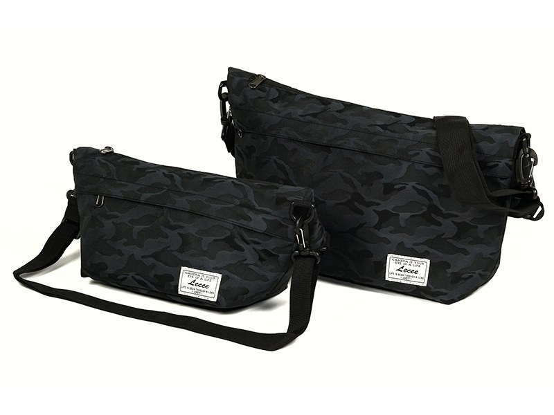 左からLecce ショルダートート S、Lecce ショルダートート M		ケンコー・トキナー Lecce ショルダートート ブラックカモ