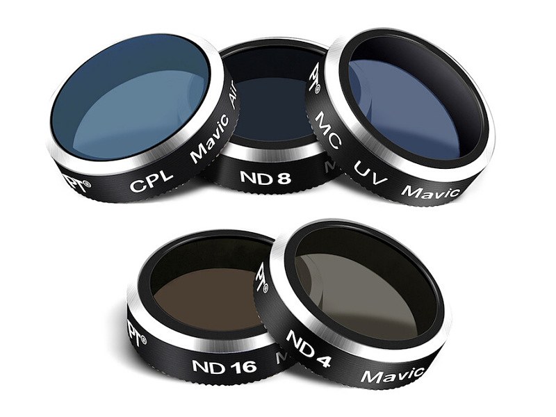 DJI Mavic Air（マビックエアー）⽤フィルターキット5種（KF-DJFA5）