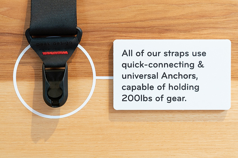 リンクの部分。90kgまでの機材に耐える。