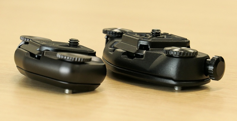 全体の高さも低く抑えられた。（左：V3、右：V2）