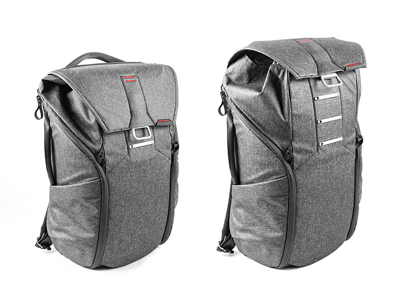 フラップ部分の留め金がMagLatch。エクスパンション機構も兼ねる（写真はエブリデイバックパック）