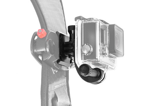 GoProマウント用の「POVキット」現行品。ツイストロックがないキャプチャーV3には非対応としている。