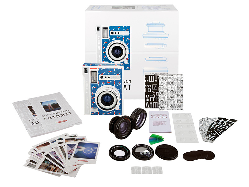 3種類のレンズ付きパッケージ