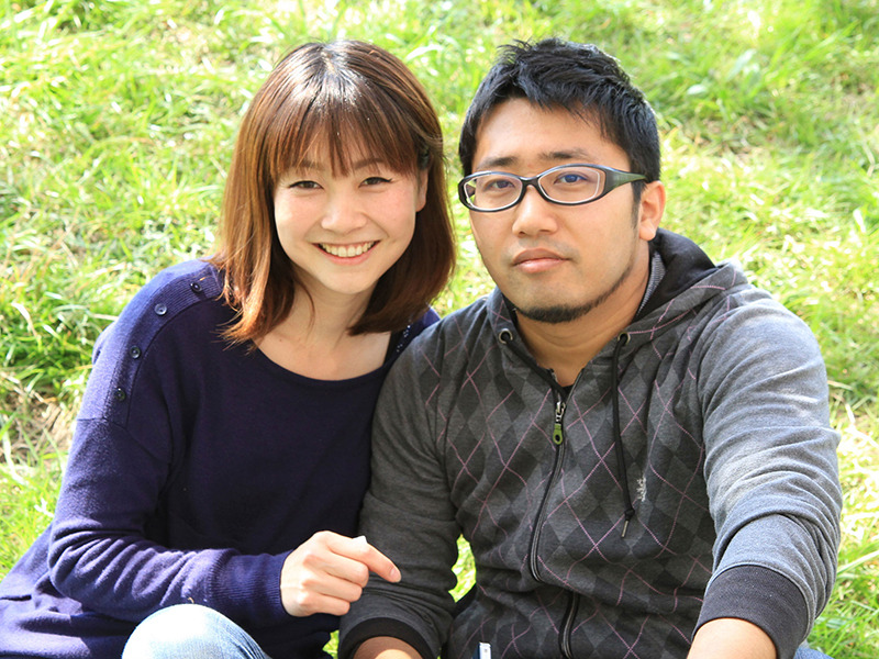 写真家小川晃代さんと湯沢祐介さん