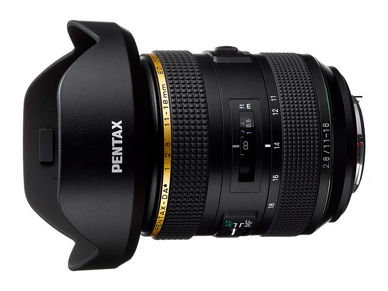 HD PENTAX-DA★11-18mmF2.8ED DC AW（仮称）。2018年2月時点の参考画像