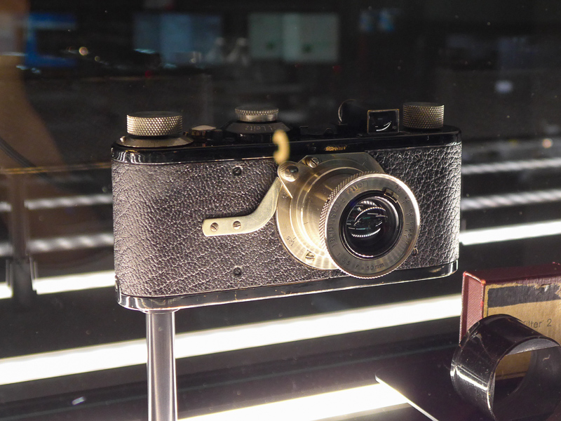 ライカI型（ライカカメラ本社内で撮影）