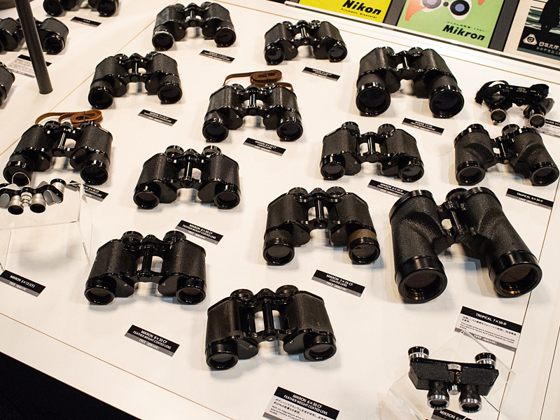 初期のミクロンシリーズ。ある時期はニコンの双眼鏡＝ミクロン、というブランドにしていたそうだ。