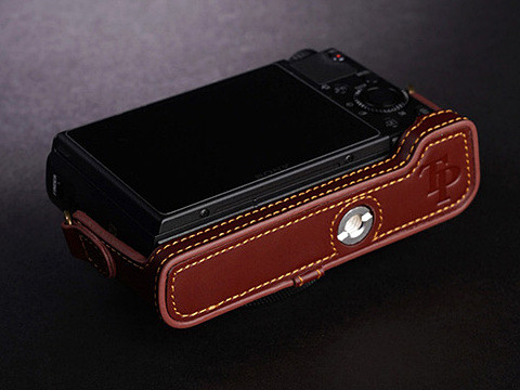 Kカンパニー、「ソニーRX100 VI」用のレザーケース - デジカメ Watch