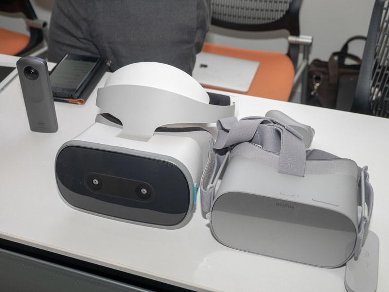 Oculus GoなどとTHETA Vが接続できるようになる。