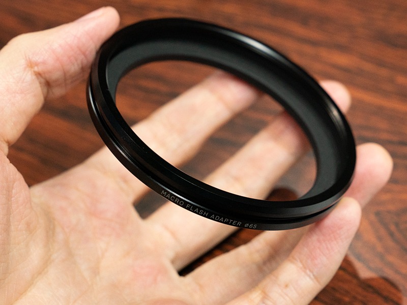 MACRO FLASH ADAPTER 65mm