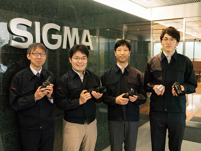 左から、マーケティング部 マーケティング第2課 課長の桑山輝明氏、開発第2部 第2課の仲本純平氏、会津電子技術部 第2課 係長の花泉朋宏氏、開発第2部 第7課 アソシエイト技師の白井純一氏。