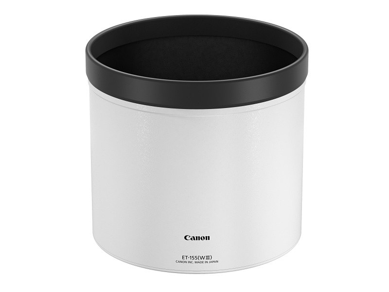 通常のレンズフード。