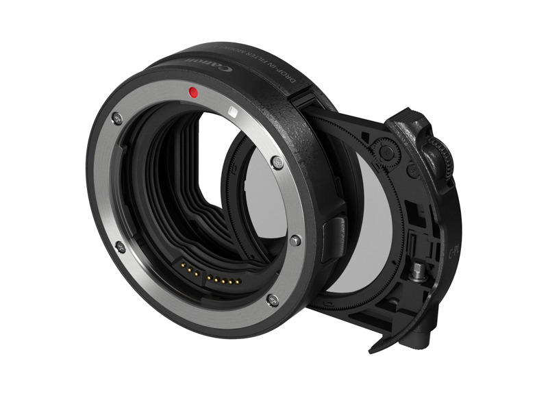 ドロップインフィルター マウントアダプター EF-EOS R ドロップイン 円偏光フィルター A 付